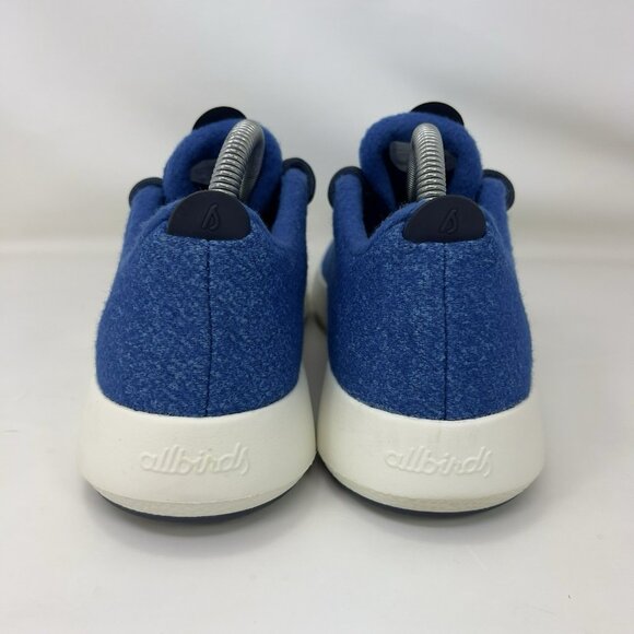 Allbirds Wool Runners Comfort Shoes Blue Women's Size 9 - Picture 4 of 7